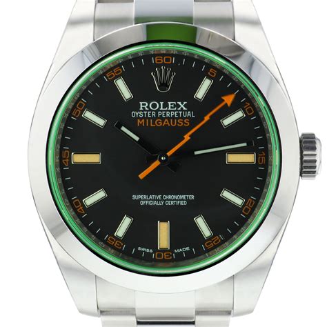 rolex milgauss esce di produzione|rolex milgauss 116400gv.